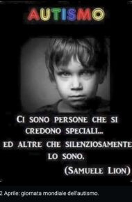 Giornata mondiale per la consapevolezza sull’autismo